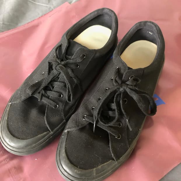 GU black 단화 280