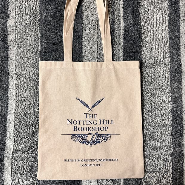 영국 런던 노팅힐 에코백