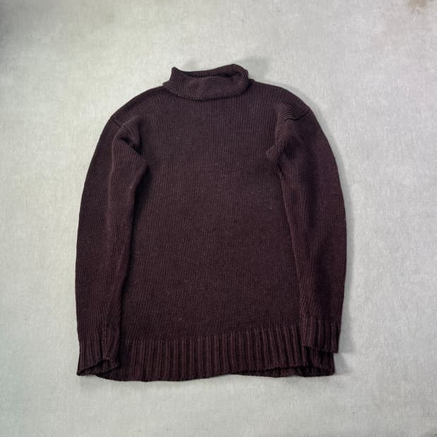 100 폴로랄프로렌 80s 주 에스에치 터틀넥 니트