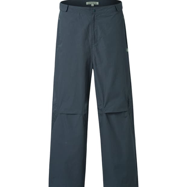 코이세이오 커브 핀턱 팬츠 블루그레이 