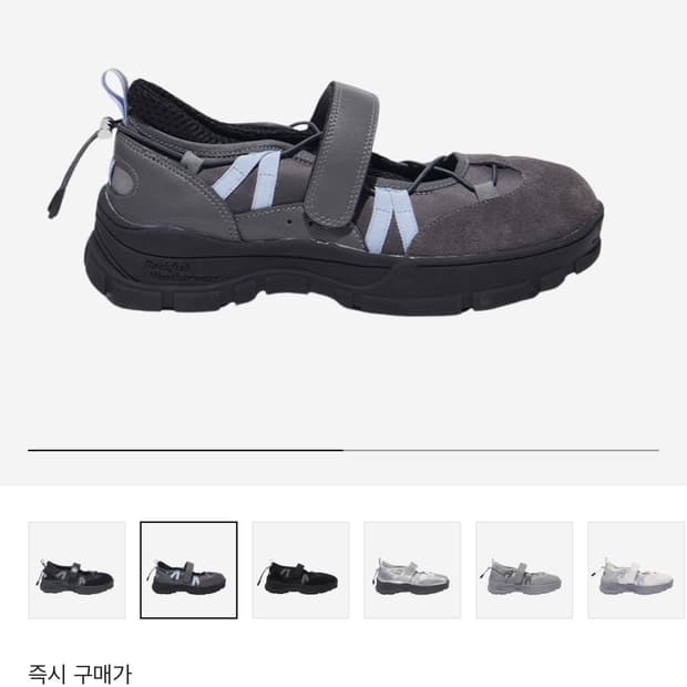 락피쉬웨더웨어 브린 벨크로 다크 그레이