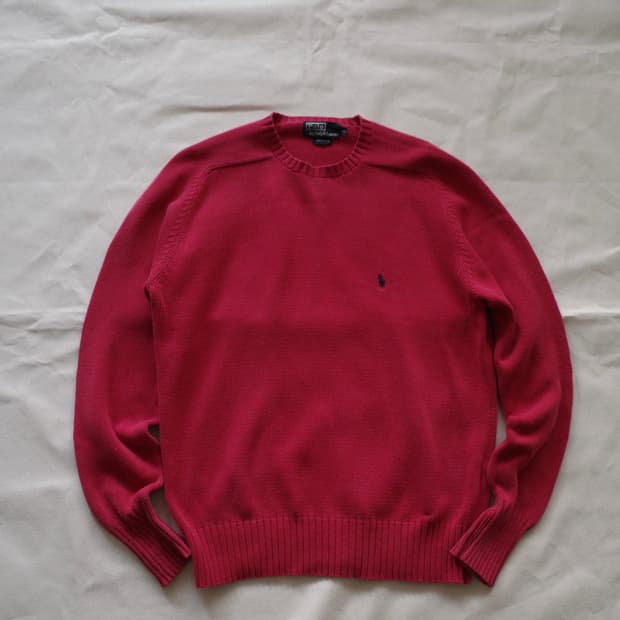 폴로 코튼 니트