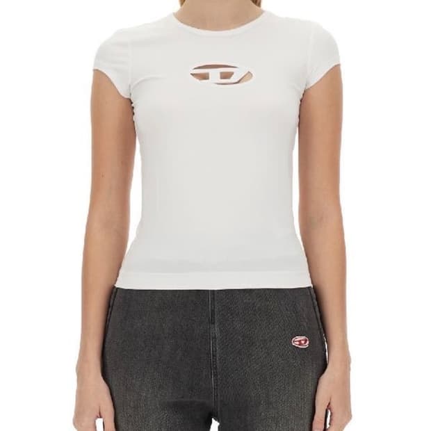 디젤 피카부 티셔츠 M 화이트