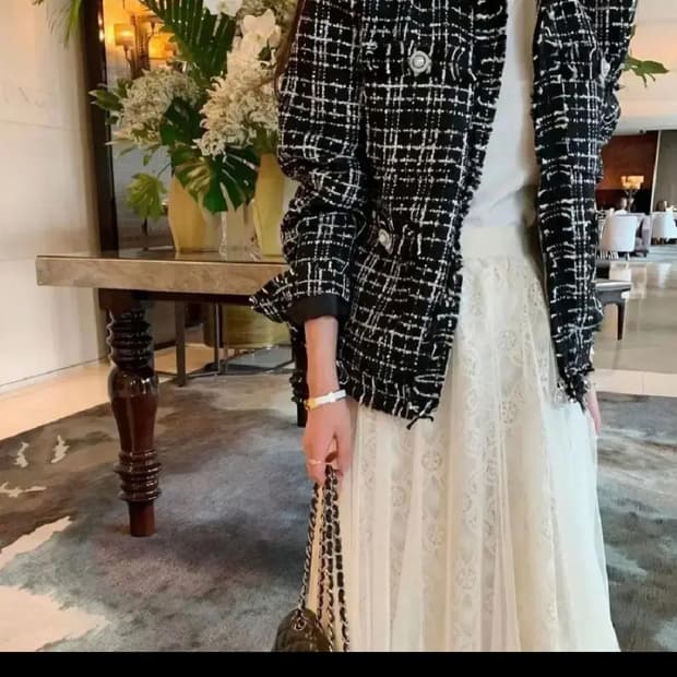 바이씨니 트위드자켓 (새상품급)