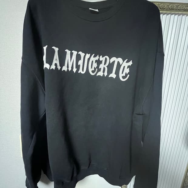 피어스 라무에르테 스웻셔츠 블랙 L