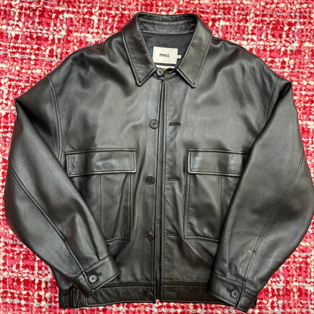 [4] MMGL 양가죽 램스킨 레더 자켓