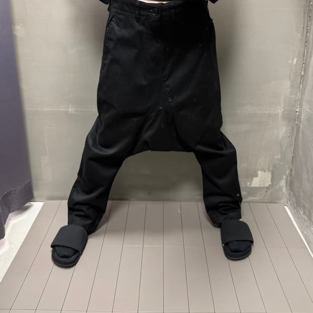 꼼 데 가르송 GANRYU 사루엘팬츠 S