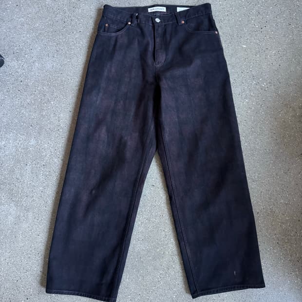 아워레가시 바스트컷 오버다이드 빅 럼버체크 프린트 48