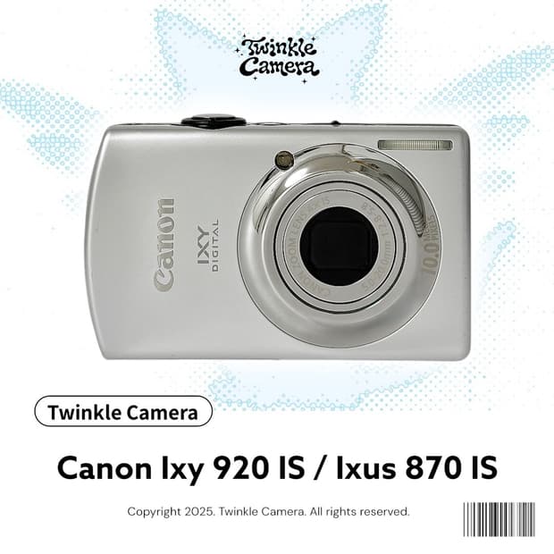 (세은💗) Canon ixy 캐논 익시 920IS (익서스 870)
