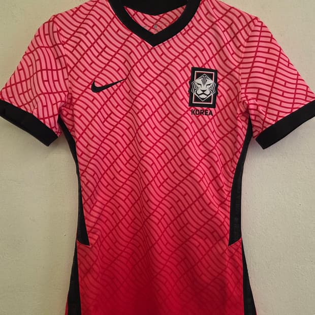 나이키 우먼스  국대 20-22 핑크 유니폼 S