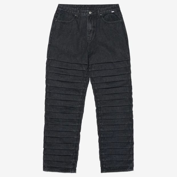 노메뉴얼 T.W 데님 곱창진