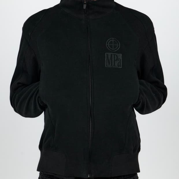 MPa CONTRAST ZIPPED JACKET L