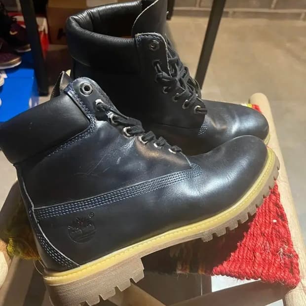 팀버랜드 6인치 부츠 네이비 280 285 290