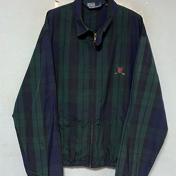 POLO 폴로 남자 블루종 홑겹 춘추 XXXXL 120