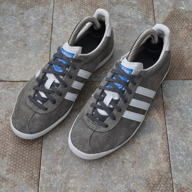 (230)아디다스 빈티지 가젤 그레이