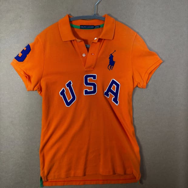 폴로 랄프 로렌 폴로랄프로렌 빅포니 오렌지 USA(S)