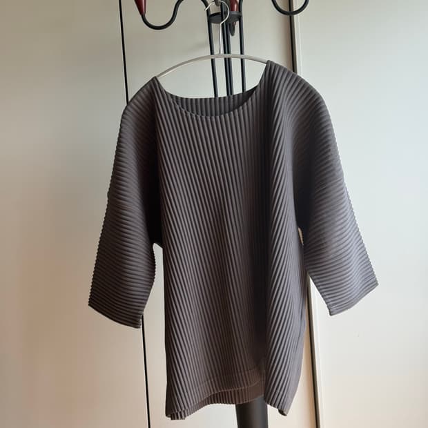 [2] Homme Plisse Oversized T-shirt(JK115