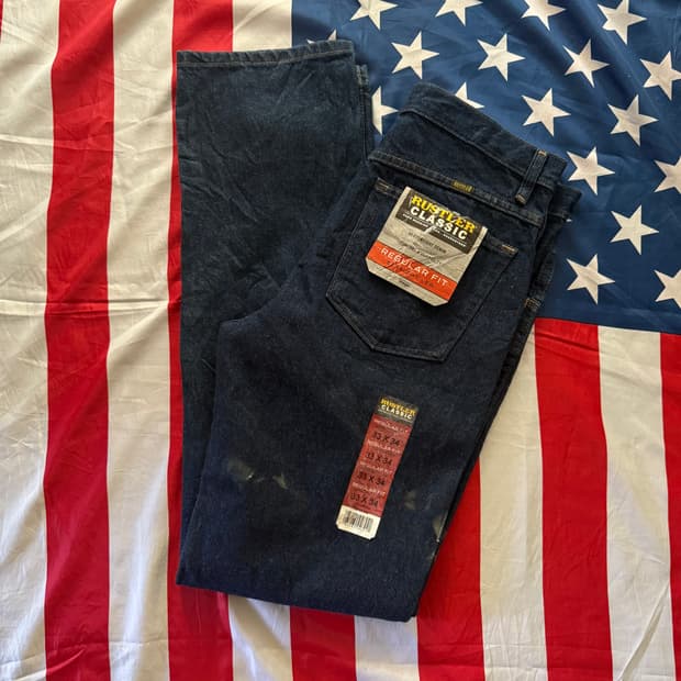 Rustler Vintage Denim Pants -5