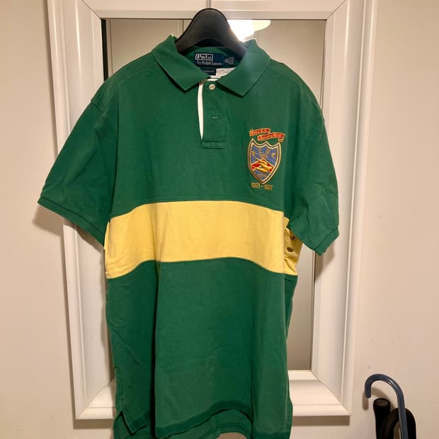 90s 폴로 럭비티셔츠 XL