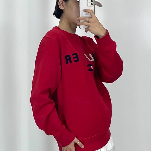 [L]타미 레드 맨투맨루키CK9679 