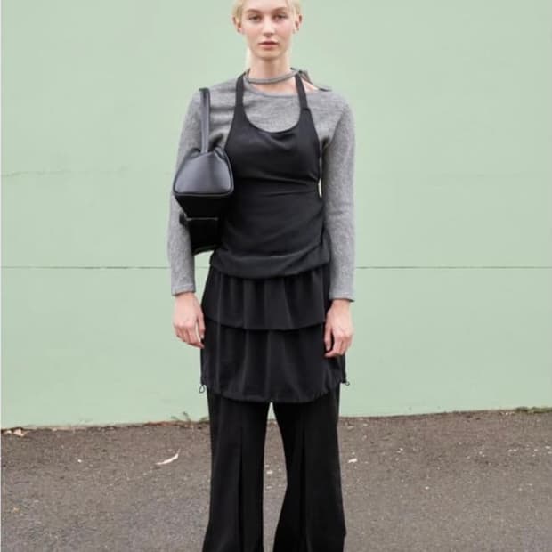 페스토 홀터넥 드레스