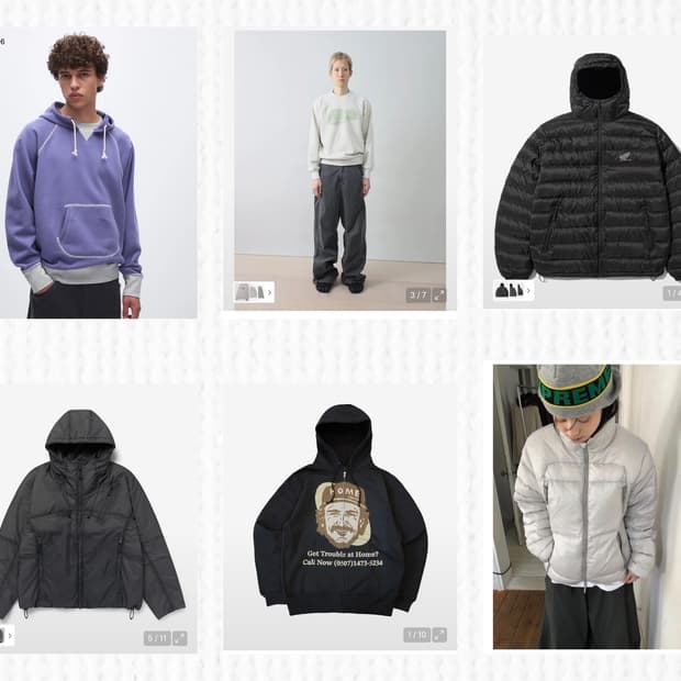 패딩+브랜드제품 일괄판매(6개)