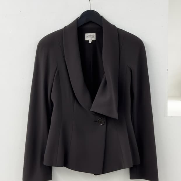 아르마니 드레이핑 자켓