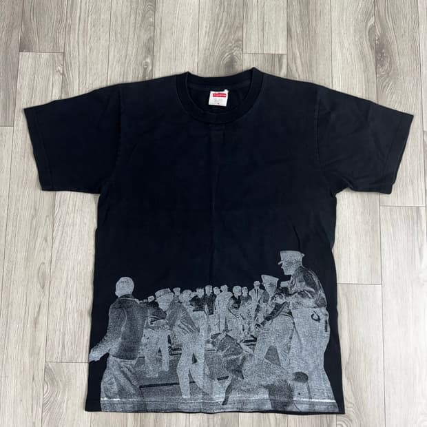 올드 슈프림 00s 알라바마 반팔 티셔츠