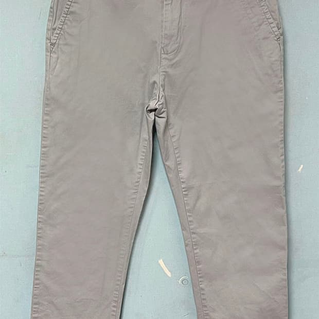 타미힐피거 남자 면바지 춘추 치노팬츠 캐주얼 솔리드스키니핏 스판 L 32