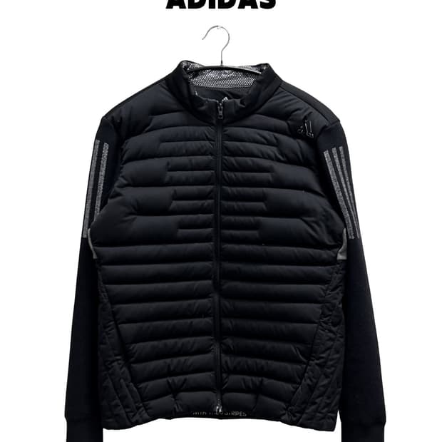 아디다스골프 스웨터 하이브리드 다운 자켓