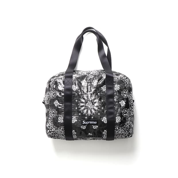 슈프림 Supreme Bandana Tarp Duffle Bag