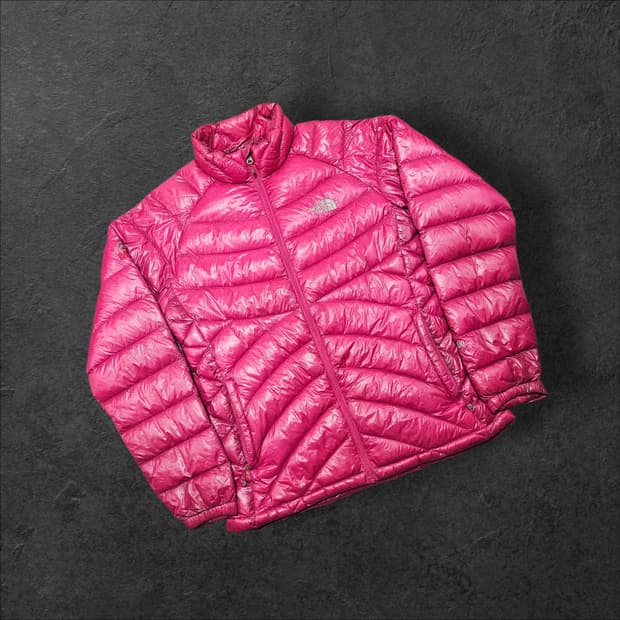 노스페이스 800필 핑크패딩