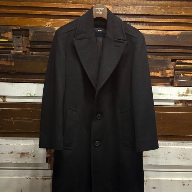 휴고보스 블랙라벨 코트