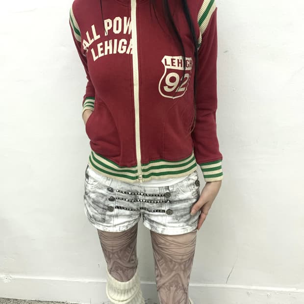 Y2K mood track top jersey 