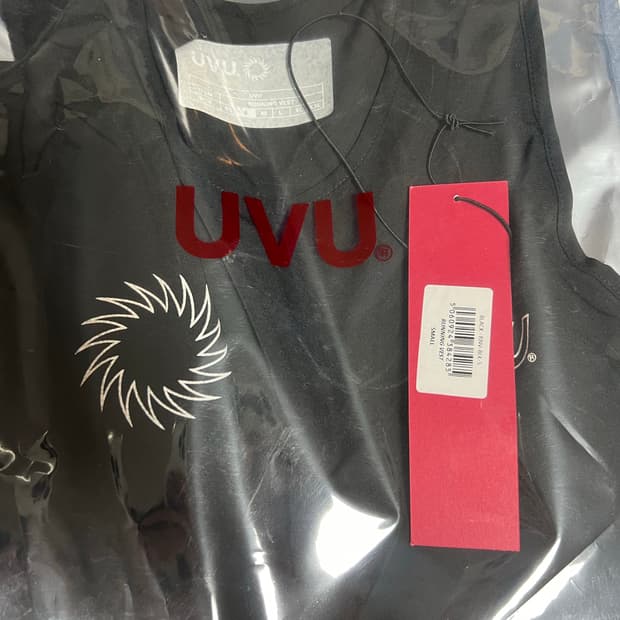 Uvu 슬리브리스 S사이즈 블랙