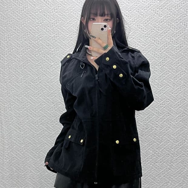 아디다스 흑탭 밀리터리 사파리 헌팅 워크 야상 자켓 100 C10508