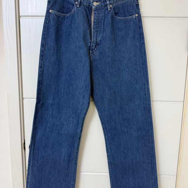 [극미]오라리 셀비지 라이트 데님 4사이즈