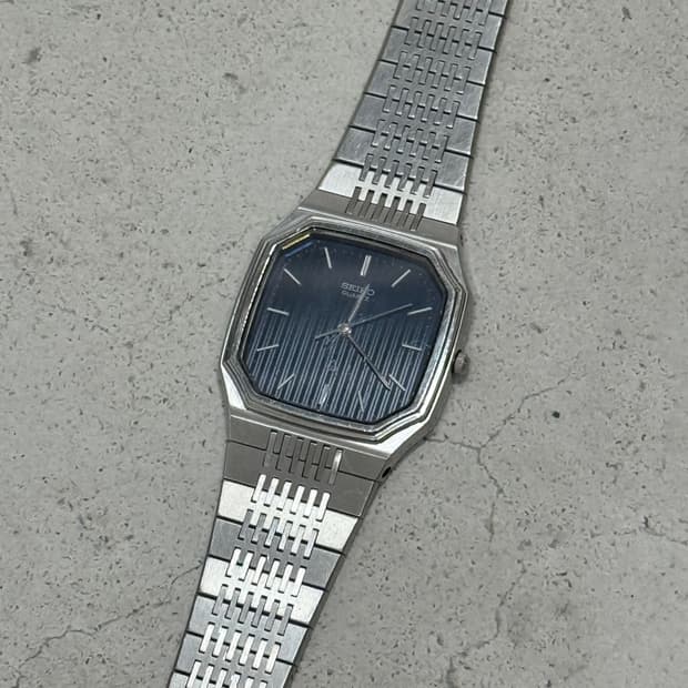 80s 빈티지 세이코 옥타곤 쿼츠