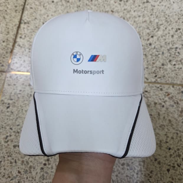 BMW 엠스포츠 푸마 볼캡 화이트