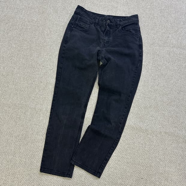 32 후부 일자 청바지 데님 0414D