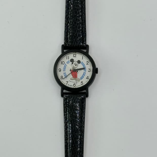 세이코 알바 디즈니 미키 쿼츠 시계