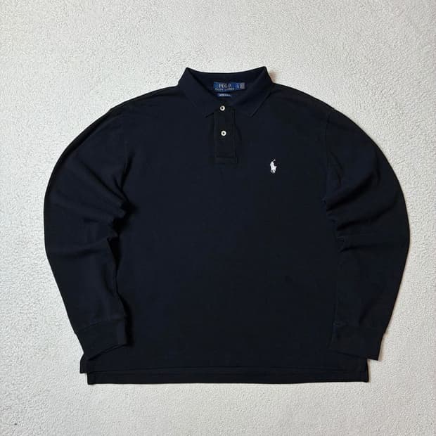 폴로 랄프로렌 베이직 로고 카라 롱 슬리브 PN7848