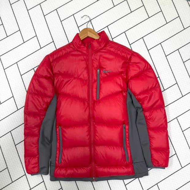 남성 100 L / 나이키 골프 패딩 레드