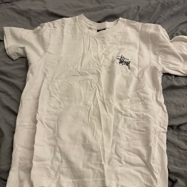 스투시 반팔 티셔츠 화이트 S