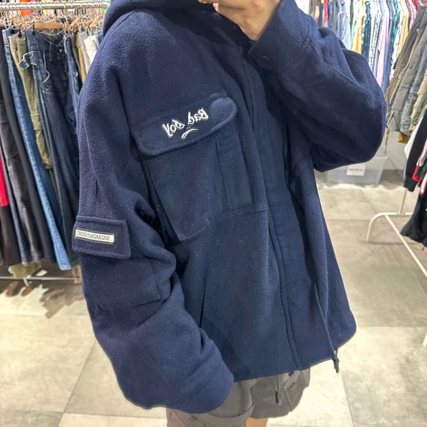 00s badboy sport 올드스쿨 울 자켓