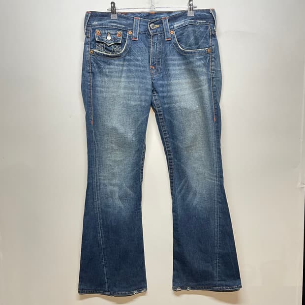 트루릴리젼 USA 부츠컷 데님 팬츠