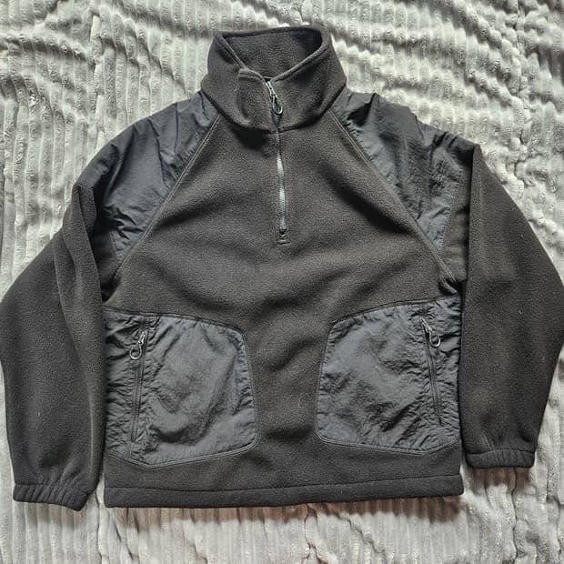 [M] 무신사 스탠다드 시티 레저 폴라 플리스 하프 집업 풀오버