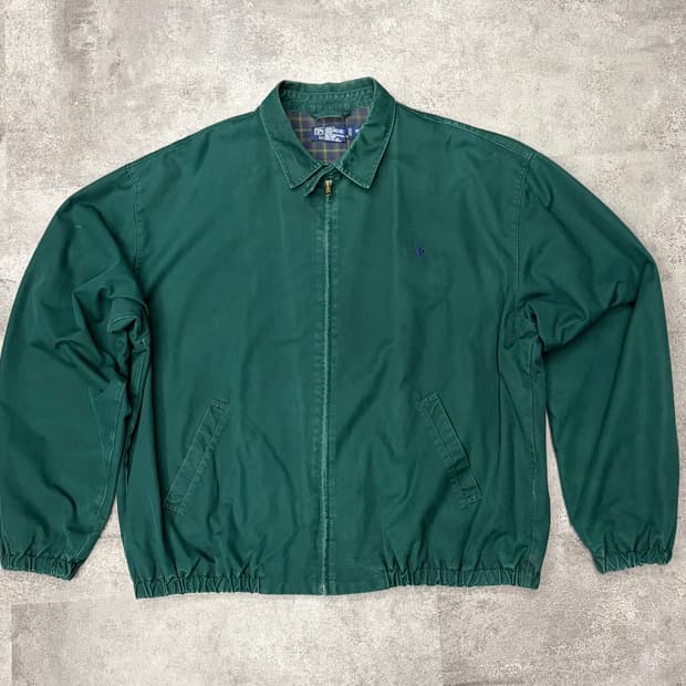 폴로 랄프로렌 딥그린 스윙탑 자켓