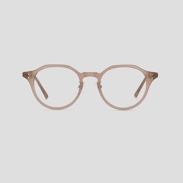 블루엘리펀트 EDIE peach 안경 (수지안경)