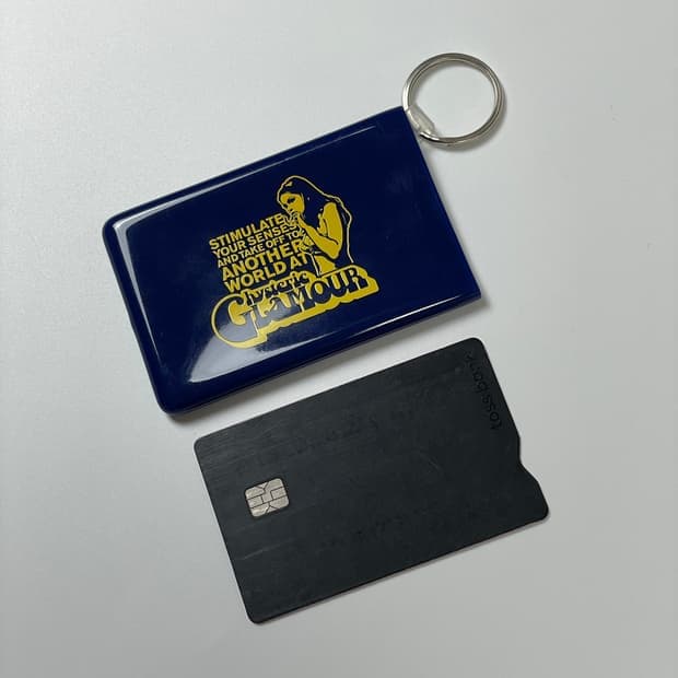 히스테릭글래머 스모킹걸 PVC 카드 지갑